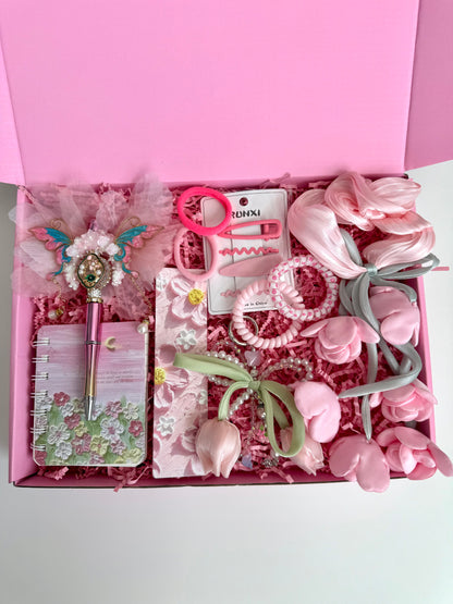 Pink Fairy Gift Box – Aesthetic Gift Set for Girls & Teens, Women - Personalized Pink Gift Box