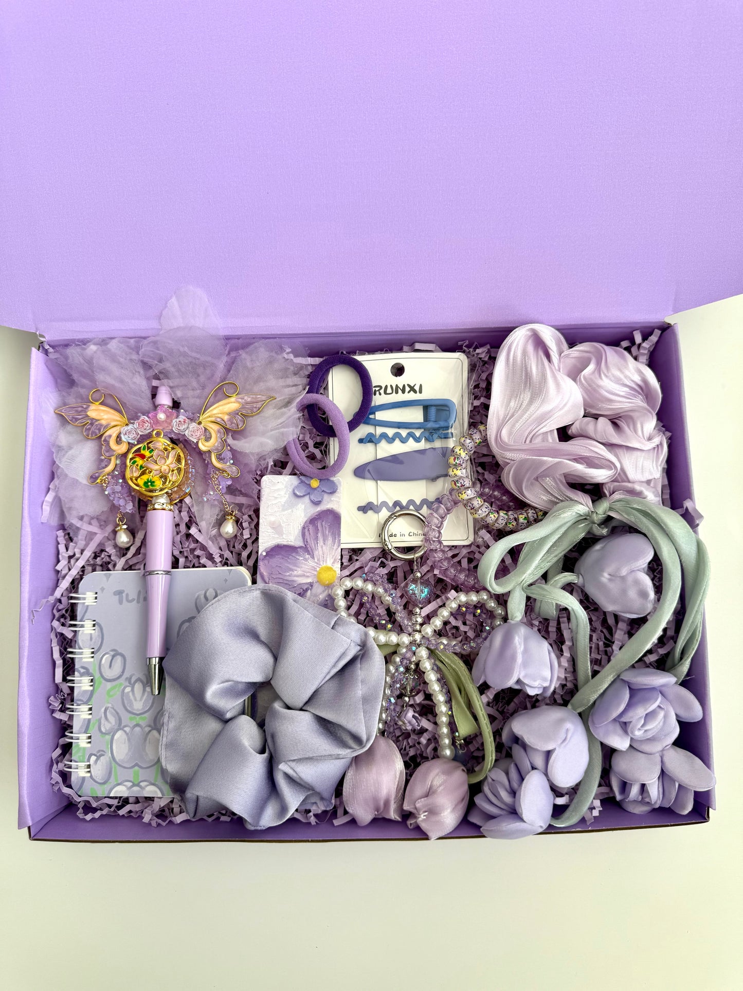 Lavender Fairy Gift Box – Aesthetic Gift Set for Girls & Teens, Women - Personalized Gift Box