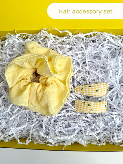 Yellow Sunshine Gift Box – Personalized Aesthetic Gift Set for Women, Teen Girls, Friend, Daughter – Cute Surprise Present for Her, Birthday