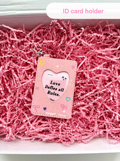 Pink Heart Aesthetic Gift Box for Women & Teen Girls - Cute Kawaii Self Care Set - Valentine’s Day Gift for Her - Birthday, Friendship