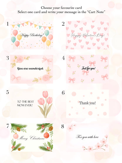 Pink Bow Aesthetic Gift Box – Custom Cute Box for Friend – Self Care for Women, Teen Girls– Kawaii Gift for Her–Personalized Accessories Set