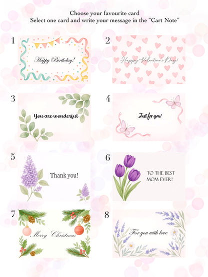 Lavender Fairy Gift Box – Aesthetic Gift Set for Girls & Teens, Women - Personalized Gift Box