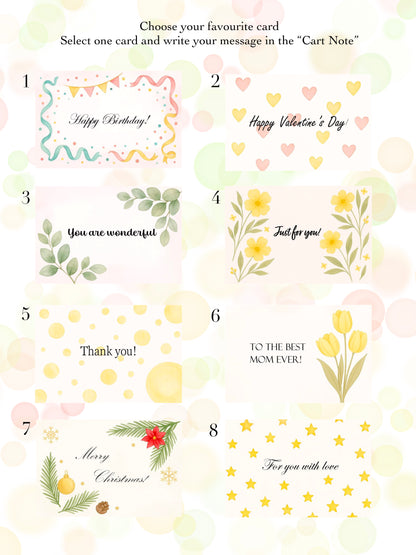 Yellow Sunshine Gift Box – Personalized Aesthetic Gift Set for Women, Teen Girls, Friend, Daughter – Cute Surprise Present for Her, Birthday