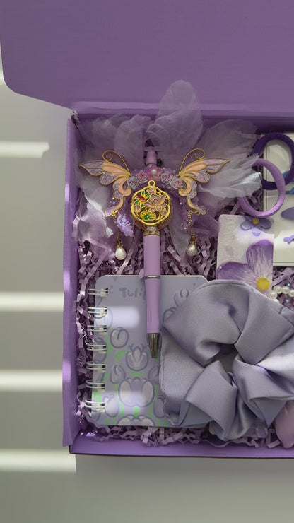 Lavender Fairy Gift Box – Aesthetic Gift Set for Girls & Teens, Women - Personalized Gift Box